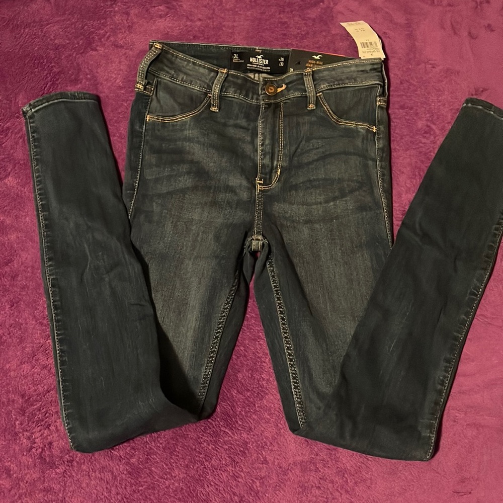 Advanced stretch Hollister jean legging, High rise